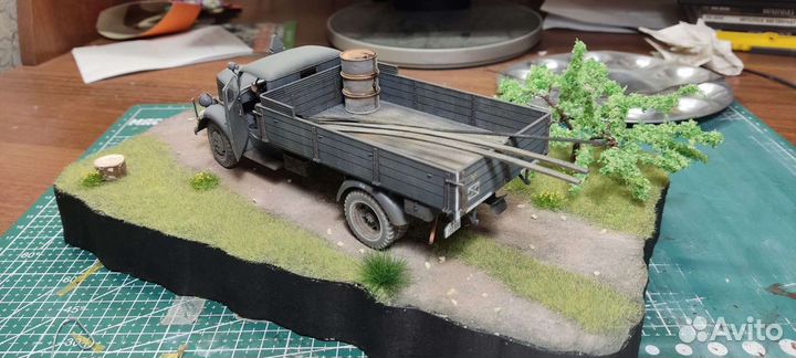 Подставка под сборную модель 1:35