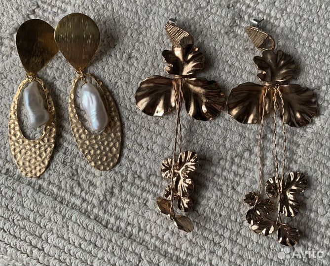 Серьги HM Zara