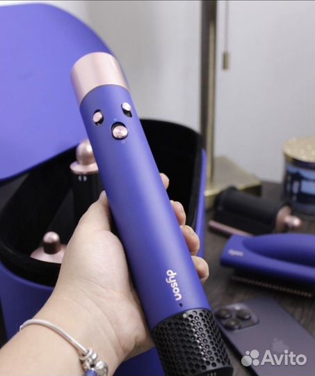 Стайлер dyson airwrap complete long HS05 с чехлом