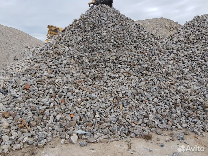 Купить дробленый бетон щебень вторичный