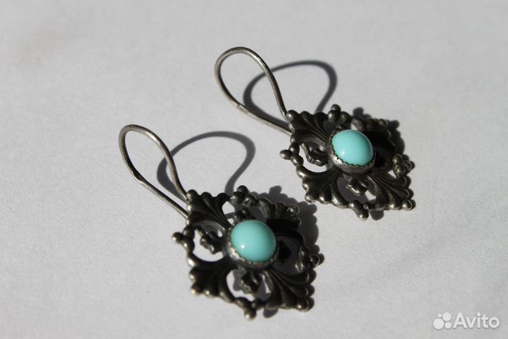 Винтажные серьги. 