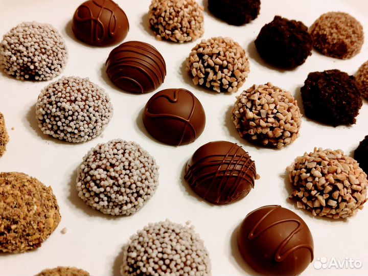 Кокосовые трюфели, Классические, Пармезан, Рафаэлл