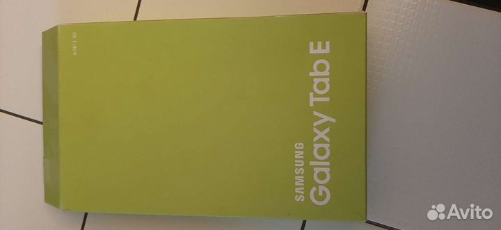 Samsung galaxy tab E
