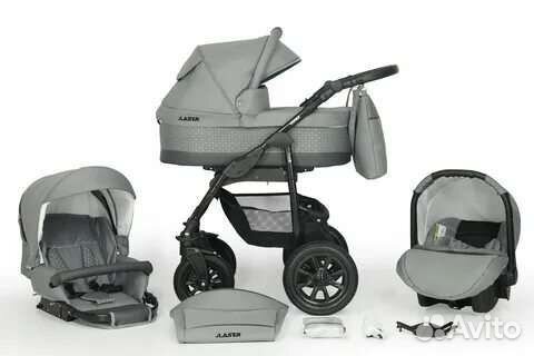 Коляска модульная 3в1 Verdi Laser