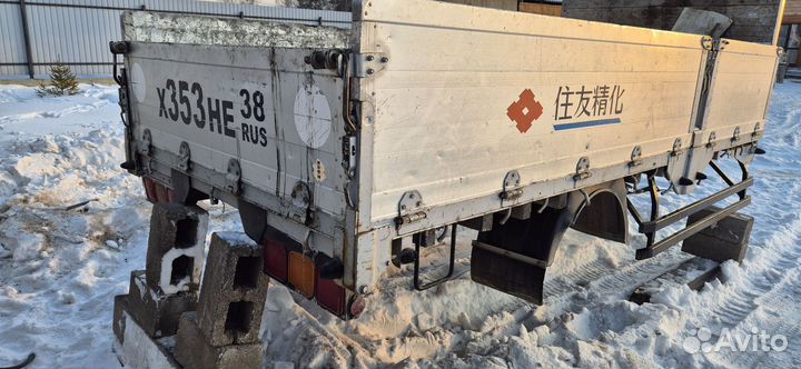 Кузов бортовой алюминеевый