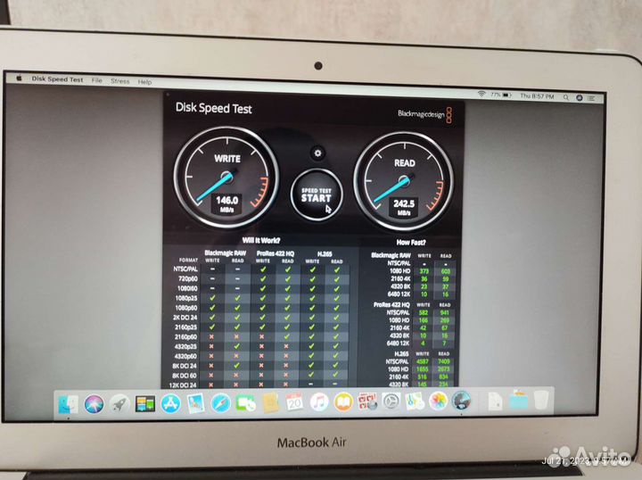 Диск SSD от MacBook air A1370 64Gb