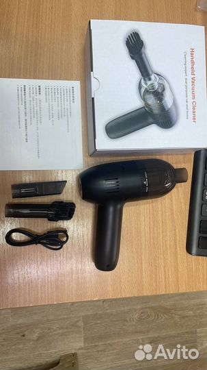 Портативный автомобильный пылесос беспроводной