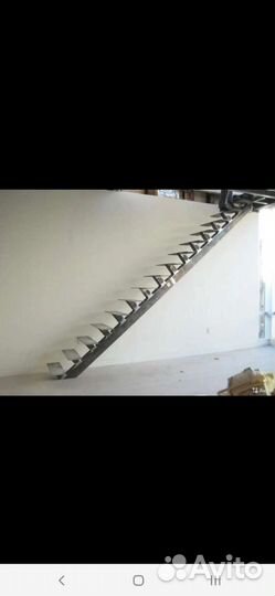 Лестницы металлические каркасные