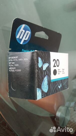 Картридж HP 20 black (C6614DE) NEW Оригинал