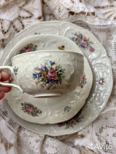Чайно-кофейные пары и тарелки Sanssouci, Rosenthal