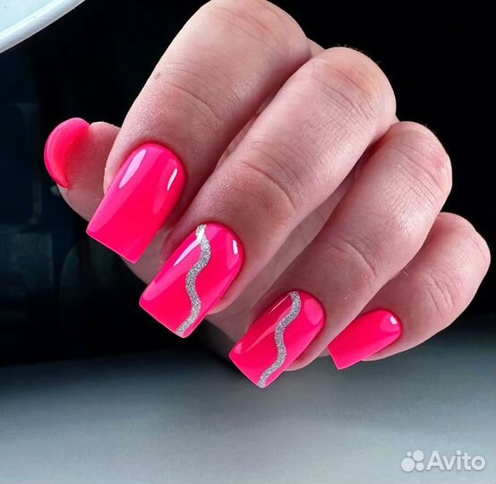 Маникюр, гель лак, наращивание