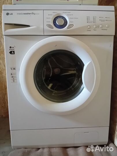 Стиральная машина бу lg 6 кг