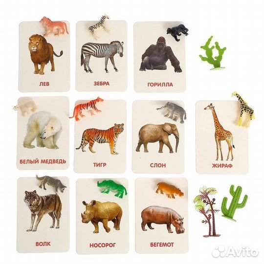 Zabiaka Развивающий набор с карточками по методике