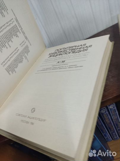 Популярная Художественная энциклопедия в 2 томах