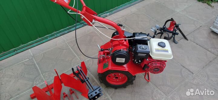 Мотоблок агат 6,5 л (Lifan) с двухрядным окучником