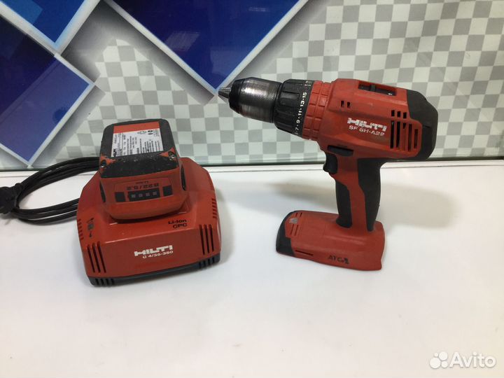 Шуруповерт аккумуляторный hilti SF 6H-A22 №1