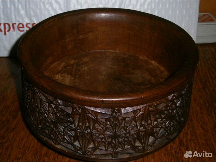 Ваза деревянная