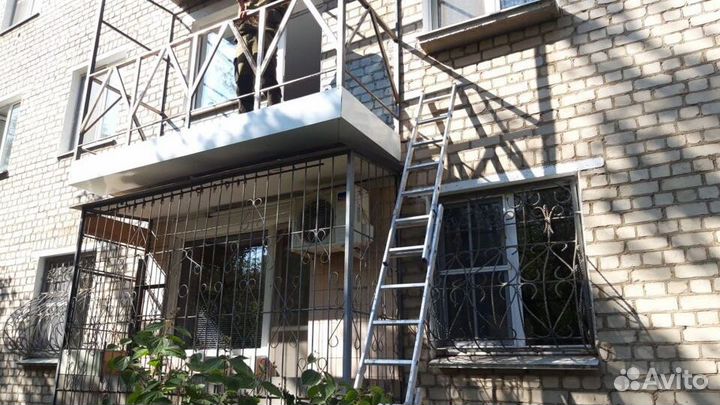 Отделка балконов и лоджий