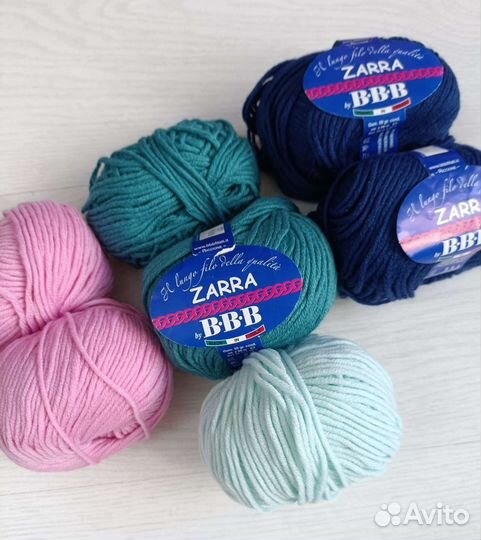 Пряжа BBB Zarra