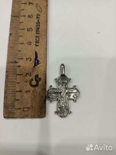 Старинный крест 84 пробы