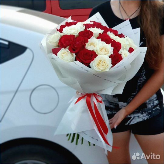 Высокие розы с доставкой