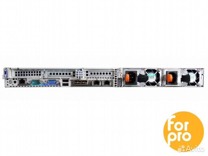 Сервер dell R630 8SFF 2xE5-2690v4 160GB, H730