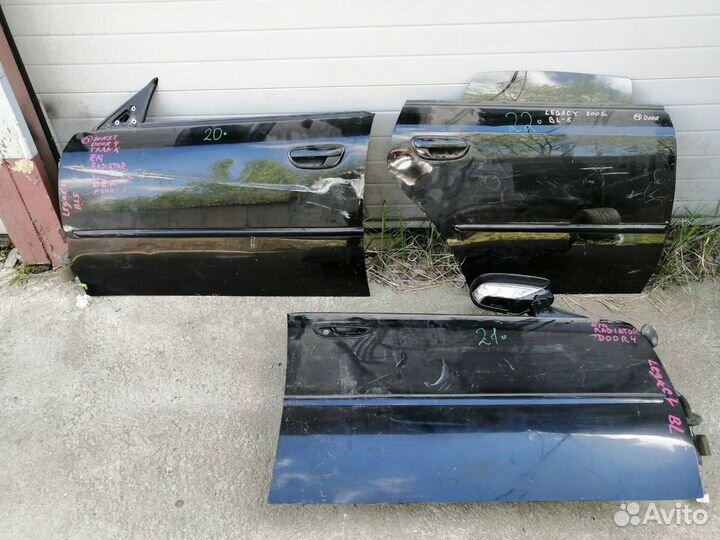 Двери Subaru Legacy BL5