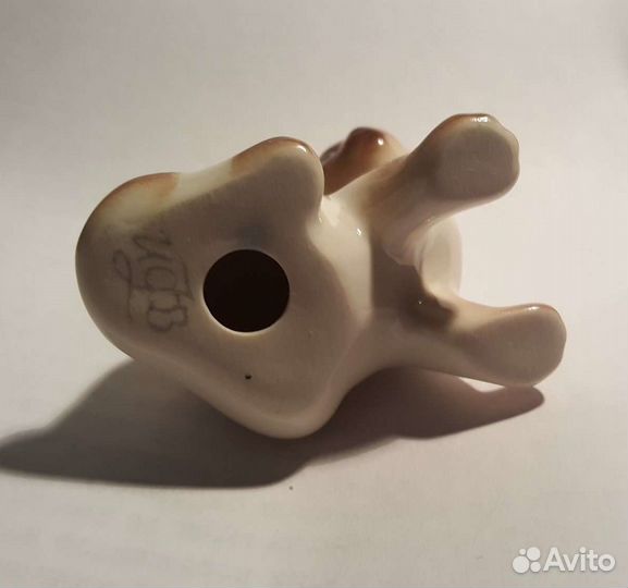 Фарфоровая статуэтка кошки ифз