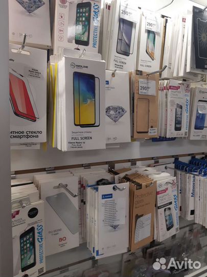 Стекла защитные новые