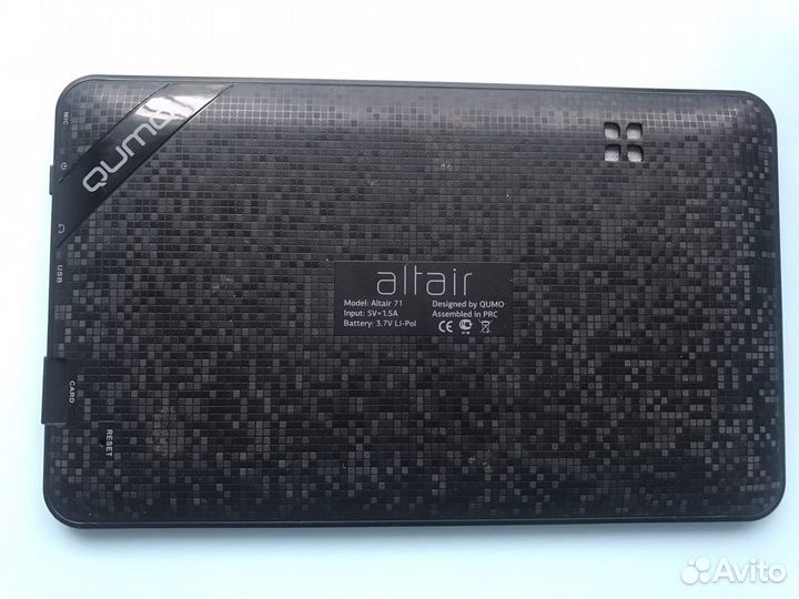 Планшет qumo altair 71