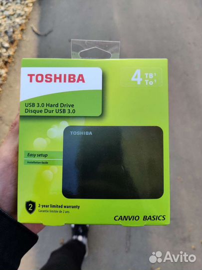 Переносной жёсткий диск 4 тб