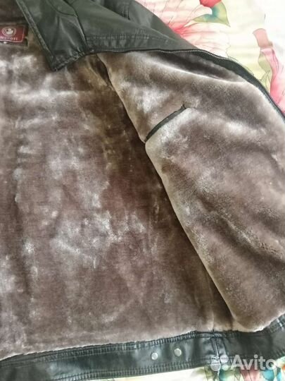 Кожаная куртка мужская