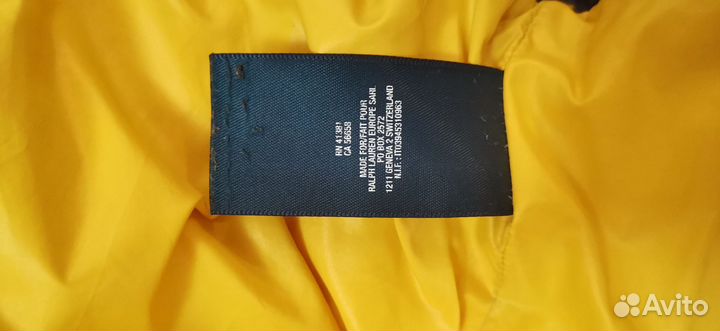 Пуховик Ralph Lauren ориг. для мальчика 13-15 л