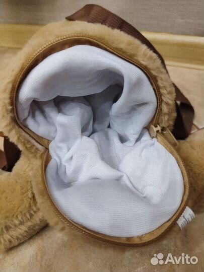 Плюшевый медведь рюкзак