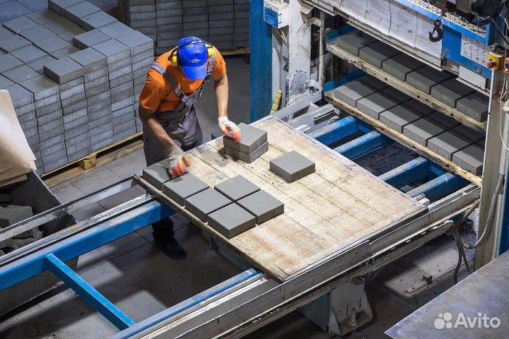 Тротуарная плитка паркет