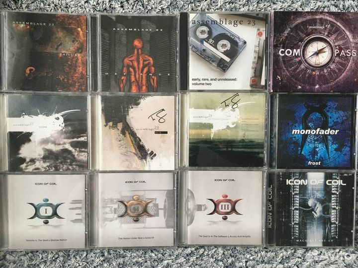 CD Синти,119 дисков (Mesh,Melotron,De/vision и др)