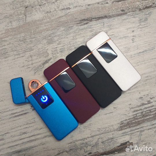 Зажигалка USB с гравировкой в подарочной коробке