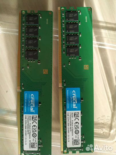Crucial ddr4 8gb x 2