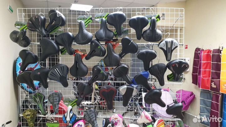 Седло велосипедное Stels мягкое