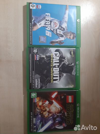 Игры на xbox one диски