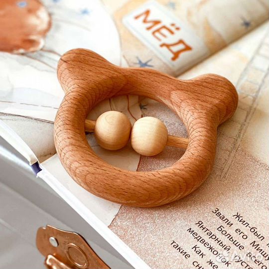 Погремушка грызунок от фирмы Леснушки новые