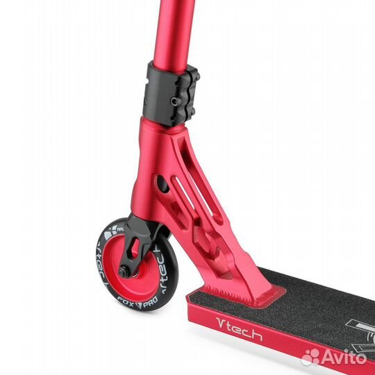 Трюковой самокат Fox Pro V-tech PRO - Red