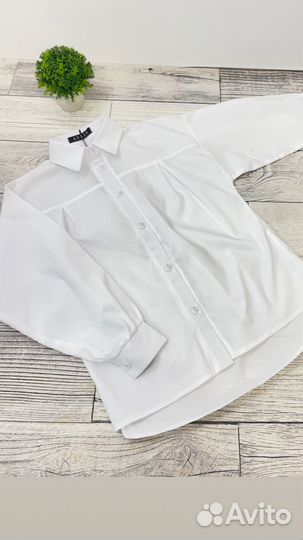 Рубашка блузка для школы