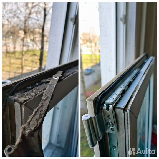 Ремонт регулировка окон москитные сетки