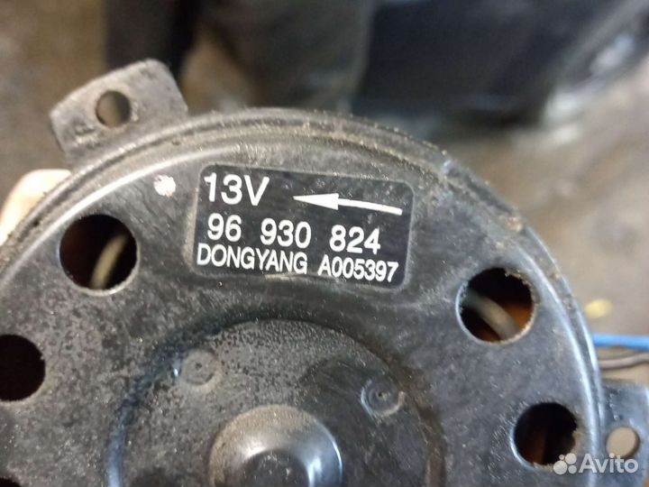 Chevrolet lacetti Вентилятор радиатора моторчик