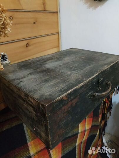 Сундук чемодан старинный Ретро Винтаж