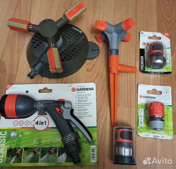 Разбрызгиватель, пистолет для полива Gardena