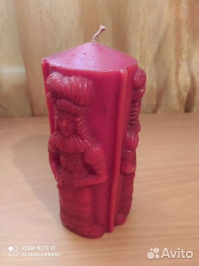 Свеча высота 20см. диам. 9см