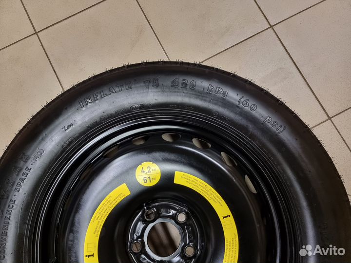R19 Goodyear 4x4 UG Ice Navi 165/90, PCD 5x112 DIA 66.6