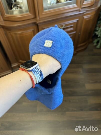 Шапка шлем для мальчика